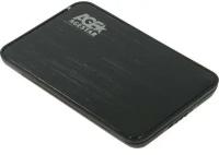 AgeStar Контейнер для HDD 3UB2A8-6G SATA III Внешний корпус для HDD SSD пластик алюминий черный 2.5"