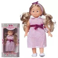 Кукла DIMIAN Bambina Bebe в полосатом платье с бантом, 20 см BD1652-M37/w(6)