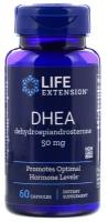 Капсулы Life Extension DHEA, 80 г, 50 мг, 60 шт