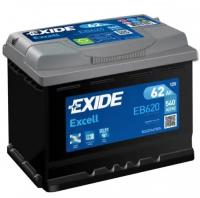 Аккумулятор Exide Excell EB620 12V 62Ah 540A R+