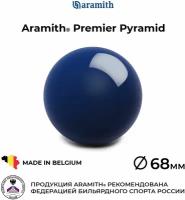 Бильярдный шар-биток 68 мм Арамит Премьер Пирамид / Aramith Premier Pyramid 68 мм синий 1 шт