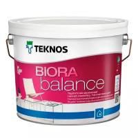 Краска акриловая TEKNOS Biora Balance матовая белый 2.7 л