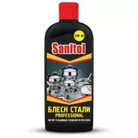 СРЕДСТВО ЧИСТЯЩЕЕ ДЛЯ МЕТАЛЛА "БЛЕСК СТАЛИ" 250 МЛ (1/16) "SANITOL"