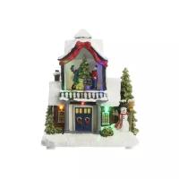 Фигурка Kaemingk Новогодний домик Christmas Village: в гостях у Тимми, 18х16х10 см