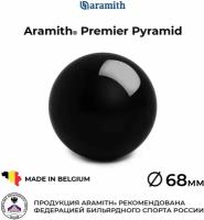 Бильярдный шар-биток 68 мм Арамит Премьер Пирамид / Aramith Premier Pyramid 68 мм черный 1 шт