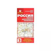 Пейхвассер В.Н. "Карта автодорог: Россия. Области Центрального Черноземья"