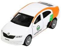 Модель машины Технопарк Skoda Rapid, Каршеринг, инерционная SB-18-22-SR-CS-WB