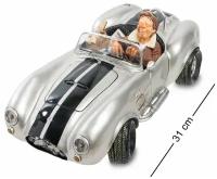 Статуэтка Forchino Shelby Cobra 427 SC Silver 32см FO85082