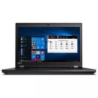 Ноутбук Lenovo ThinkPad P73 (1920x1080, Intel Core i7 2.6 ГГц, RAM 8 ГБ, SSD 256 ГБ, HDD 1000 ГБ, Quadro P620, Win10 Pro)