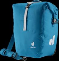 Велорюкзак deuter на багажник Weybridge 25+5, 3230222, синий, 25 л