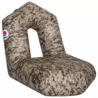 Кресло надувное SMarine BIG коричневый пиксель