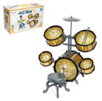 Барабанная установка «Голд», 5 барабанов, тарелка, палочки, стульчик, педаль