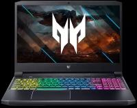 Ноутбук 15,6 ACER Predator PH315-54-5009 [NH. QC1ER.005] IPS FullHD/Core i5-11400H/8/SSD 512Gb/NVIDIA GeForce RTX 3070 8Gb/no OS черный