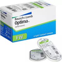 Контактные линзы Bausch & Lomb Optima FW, 4 шт., R 8,7, D -4,25