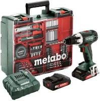 Дрель аккумуляторная METABO BS 18 LT Set 602102600