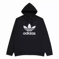 Толстовка adidas Originals Adicolor Classics Trefoil Hoodie Black/White