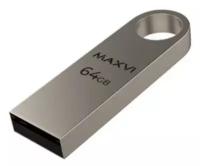 USB флеш-накопитель Maxvi 64GB (FD64GBUSB20C10MK) Серебристый