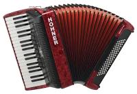 HOHNER The New Bravo III 80 Red, цвет красный