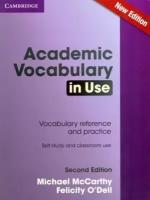 mccarthy, o`dell: academic vocabulary in use. edition with answers