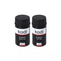 Kodi Набор для маникюра Rubber Base Gel + Rubber Top Gel