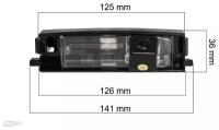 CMOS ИК штатная камера заднего вида AVS315CPR (#098) для TOYOTA RAV4 / CHERY TIGGO