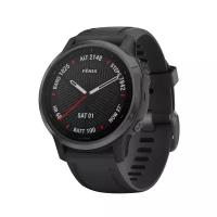 Умные часы Garmin Fenix 6S Sapphire DLC, серый/черный (Европейская версия, меню на Русском)