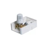 Термостатический клапан, комплект для инфракрасного пола, вентиль для теплого пола Tim TCB-K-RTL01 белый 1 шт