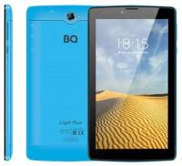 Планшетный ПК BQ 7038G 2/16Gb Light Plus blue (2SIM 3G,7.0",4*1.3,1024*600 TN,2+0.3мп,2400мАч, And9)