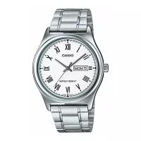 Наручные часы CASIO Collection MTP-V006D-7B, белый, серебряный