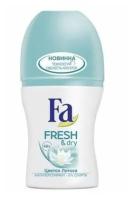 Дезодорант для тела шариковый Fa Fresh&Dry Цветок Лотоса - Henkel