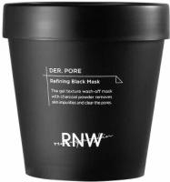 Гелевая маска для очищения пор с древесным углём RNW, DER. PORE Refining Black Mask 200мл