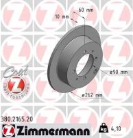 Тормозной диск Otto zimmermann 380216520