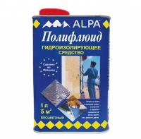 ALPA Polyfluid Гидроизолирующее средство защита от влаги (5 л)