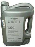 Синтетическое моторное масло VOLKSWAGEN LongLife III 0W-30, 5 л