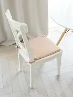 Подушка на стул DeNASTIA 40х35х38см, цвет молочный, P111120
