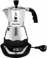 Гейзерная кофеварка электрическая Bialetti Moka Timer (3 порций) 6092