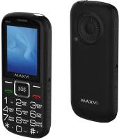 Телефон MAXVI B21DS, 2 micro SIM, черный