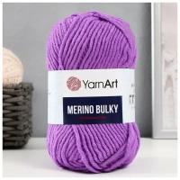 Пряжа для вязания Yarnart Merino Bulky 25% шерсть 75% акрил;100гр-100м(1 моток)