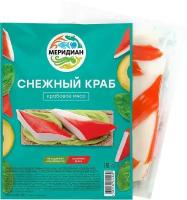 Крабовое мясо Меридиан Снежный краб 200г