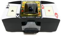 Автоматическая шафл машинка для перемешивания карт для покера (на 2 колоды)