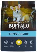 Сухой корм Mr.Buffalo для щенков курица puppy & junior 2кг b121