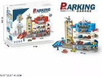 Игровой набор для мальчиков Parking Garage "Police" со спиральным лифтом, YDX52-2