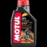 MOTUL 105897 Масло моторное Motul ATV Power 4T 5W-40 1л