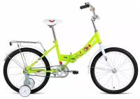 Детский велосипед ALTAIR CITY KIDS 20 compact зеленый 13" рама