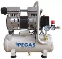 Компрессор безмасляный Pegas PG-601, 6 л, 0.75 кВт. 160л/мин