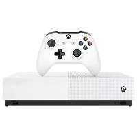 Игровая приставка Microsoft Xbox One S All Digital 1024 ГБ HDD, без игр, белый