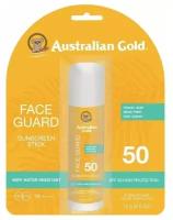 Солнцезащитный стик для лица Face Guard Sunscreen Stick SPF50 Australian Gold