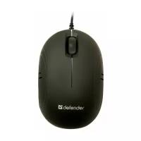 Мышь Defender Rainbow MS-770L, 1000dpi USB, подсвет.5цв, черный