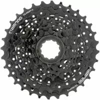 Кассета велосипедная SHIMANO HG200, 9 скоростей 11-34 Черный