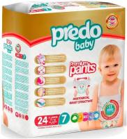 Подгузники-трусики детские Predo Baby № 7 (17+ кг.) 24 шт